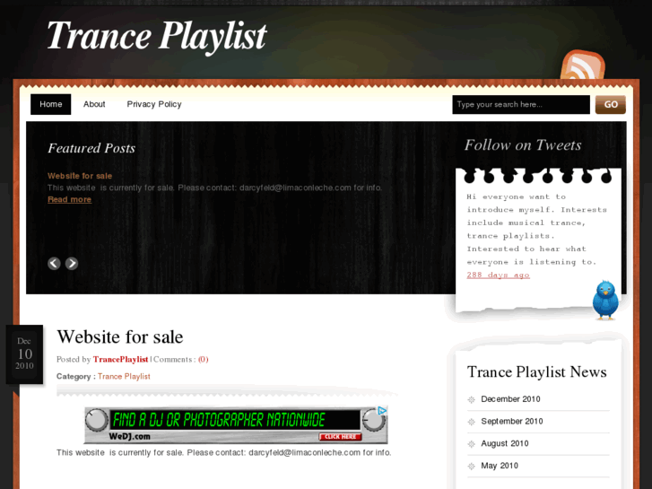 www.tranceplaylist.com