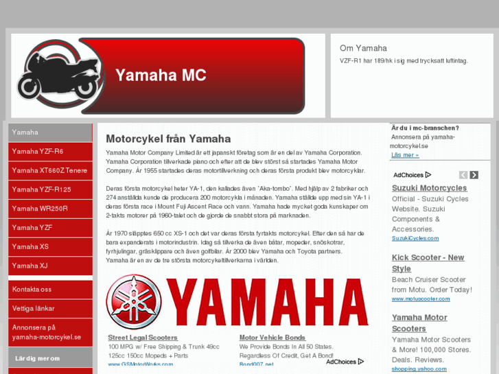 www.yamaha-motorcykel.se