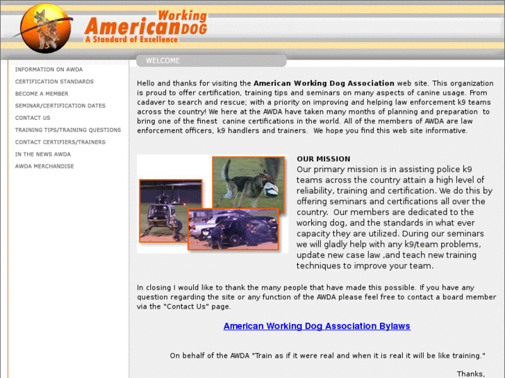 www.americanworkingdog.com