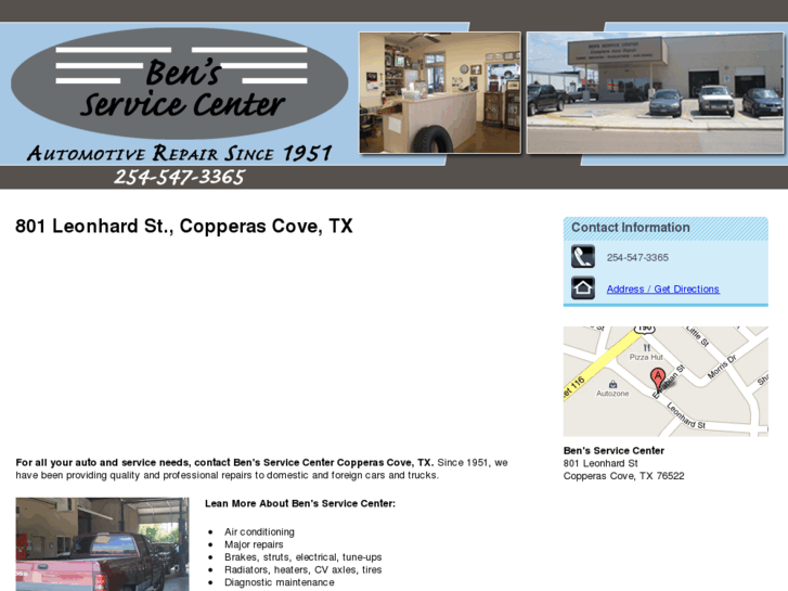 www.bensservicecenter.net