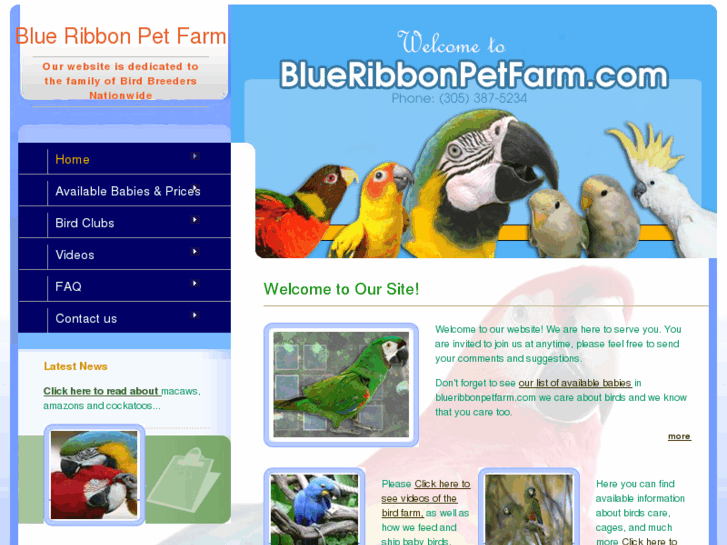 www.blueribbonpetfarm.com