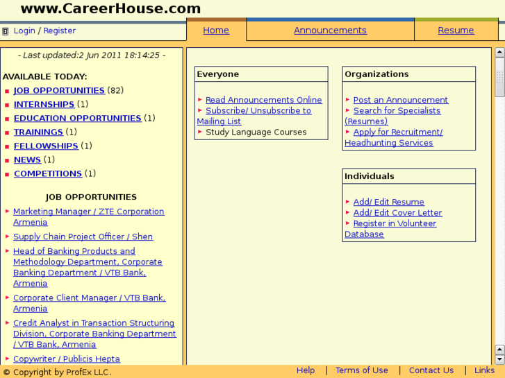 www.careerhouse.com