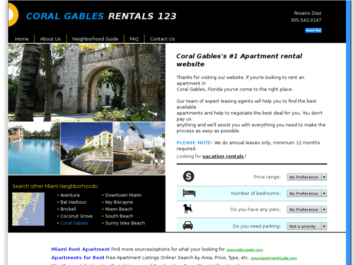 www.coralgablesrentals123.com