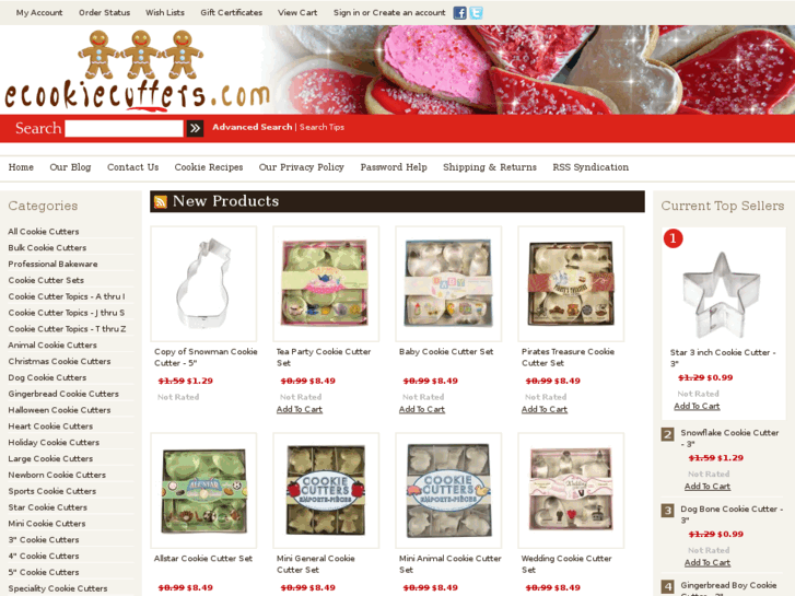 www.ecookiecutters.com