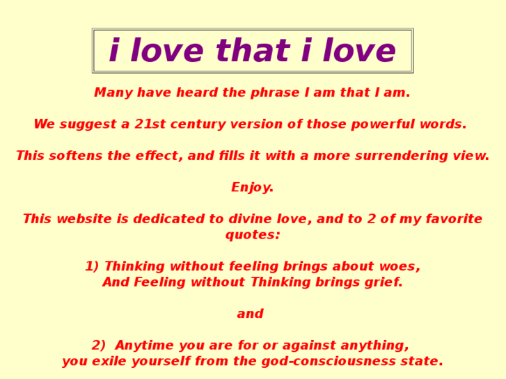 www.ilovethatilove.com