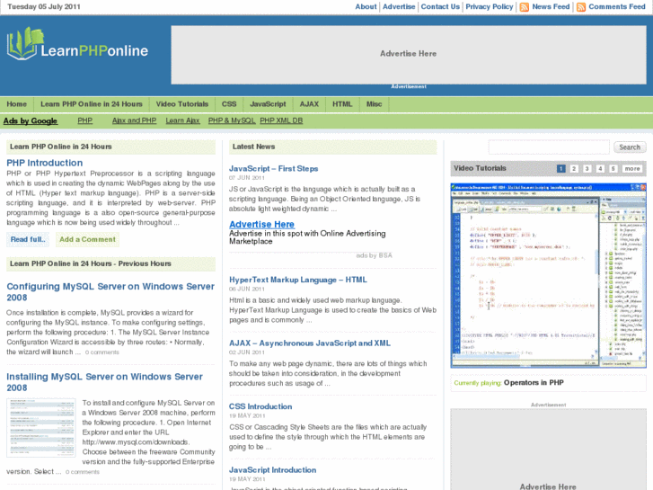 www.learnphponline.net
