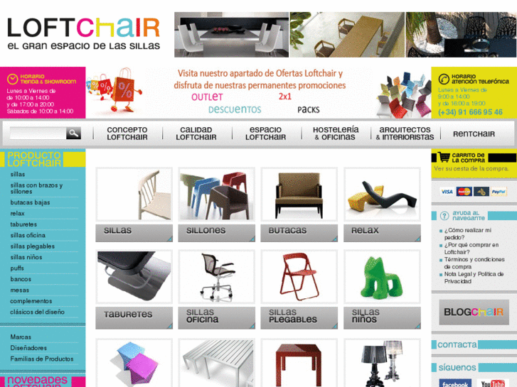 www.loftchair.es