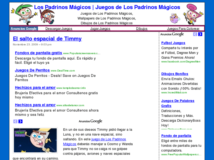 www.lospadrinosmagicos.net