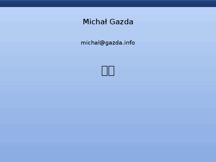 www.michalgazda.org