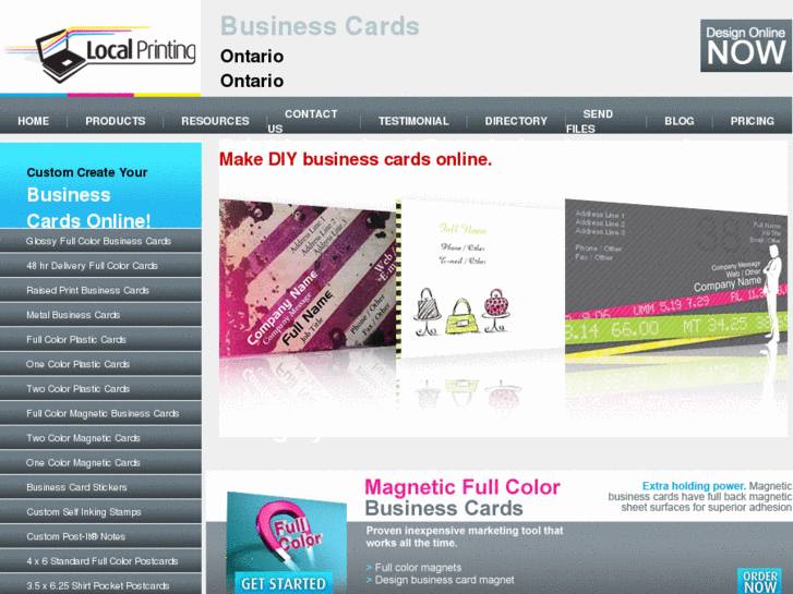 www.ontariobusinesscards.com