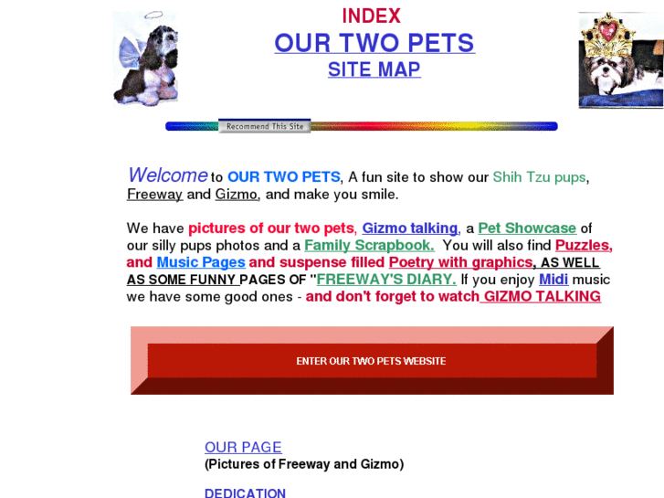 www.ourtwopets.com