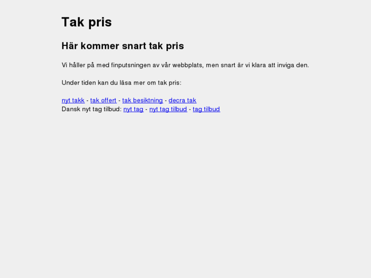 www.takpris.se