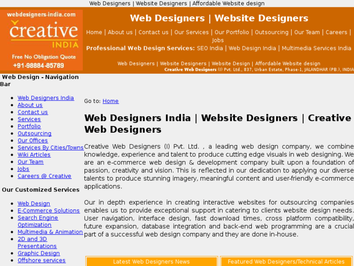 www.webdesigners-india.com