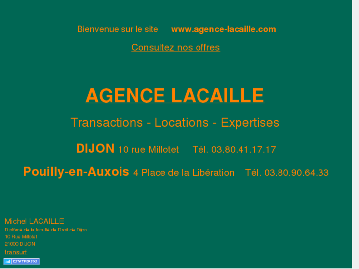 www.agence-lacaille.com