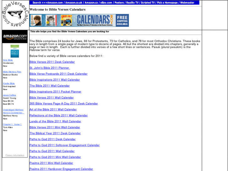 www.bibleversescalendars.com