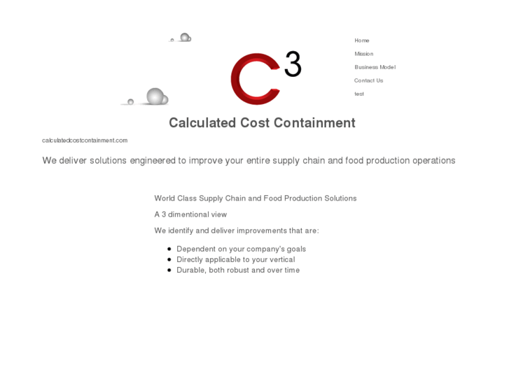 www.calculatedcostcontainment.com