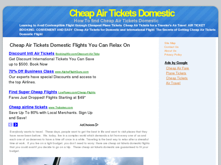 www.cheapairticketsdomestic.net