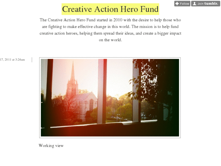 www.creativeactionhero.org