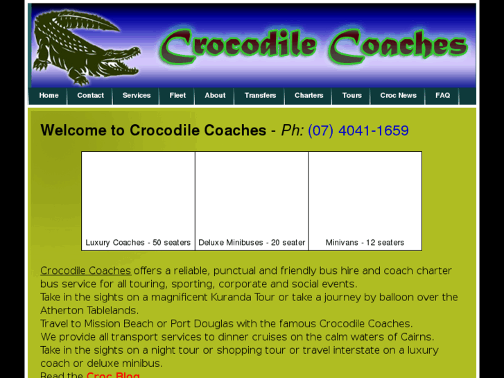 www.crocodilecoaches.com.au