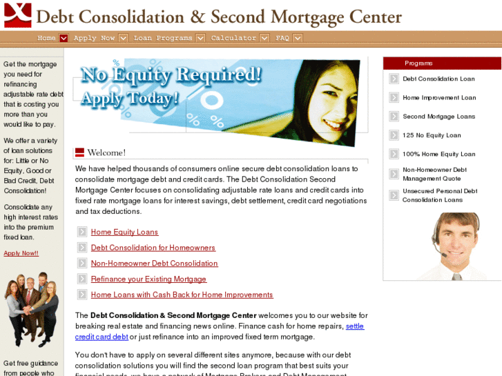 www.debt-consolidation-second-mortgage.com