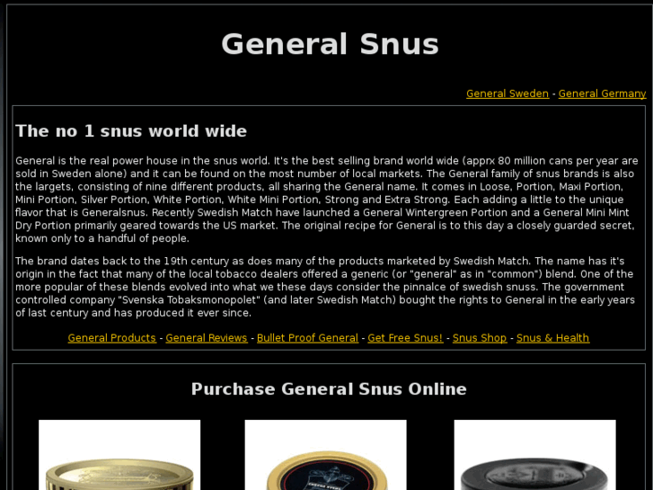 www.generalsnus.net