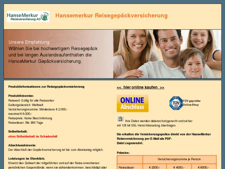 www.gepaeckversicherung.eu