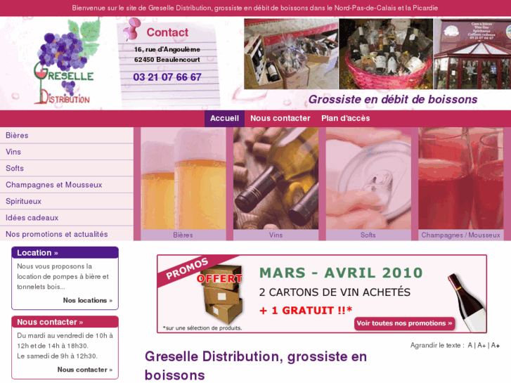 www.greselle-boissons.com