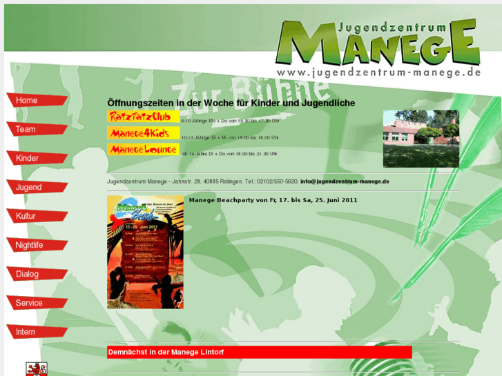 www.jugendzentrum-manege.de