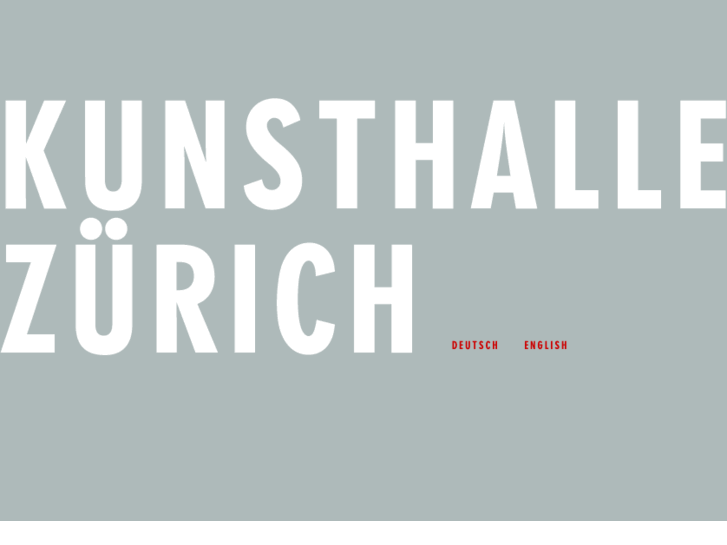 www.kunsthallezurich.ch