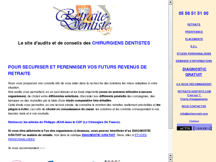 www.retraite-dentiste.com