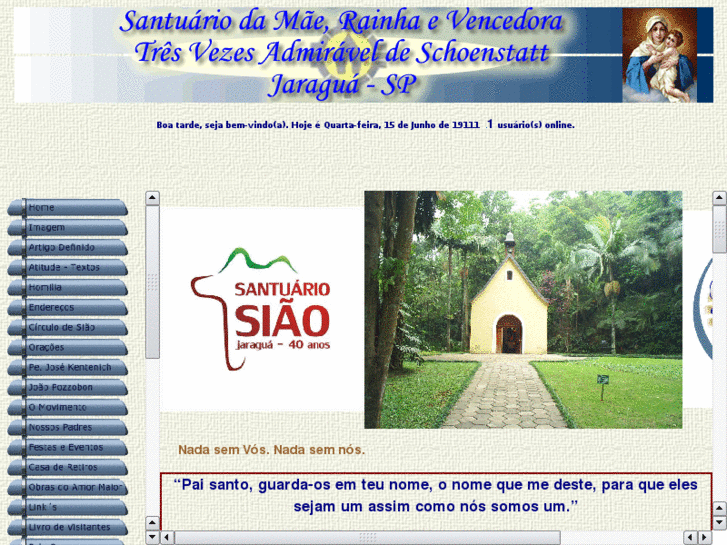 www.santuariodojaragua.com.br