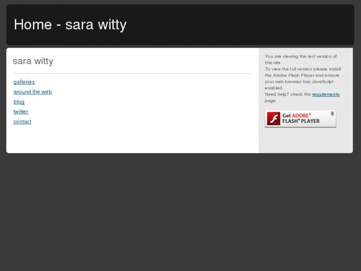 www.sarawitty.com