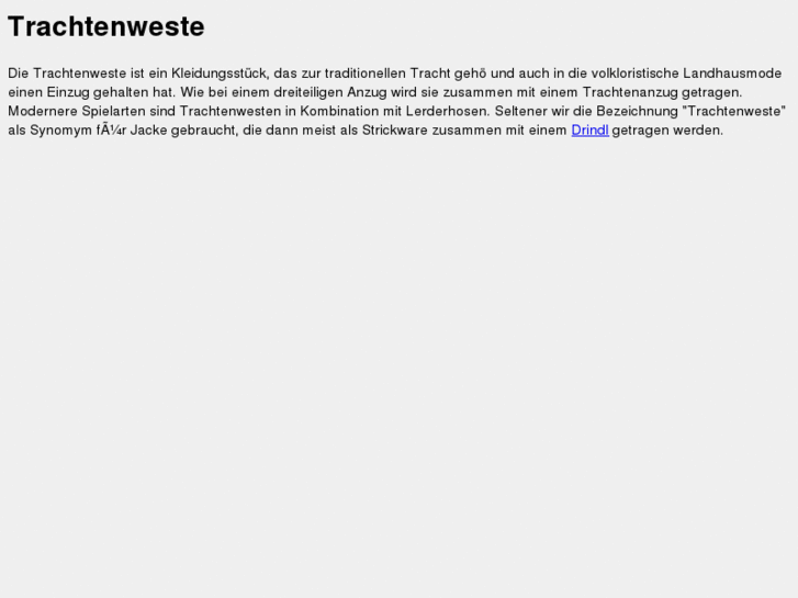 www.trachtenweste.com