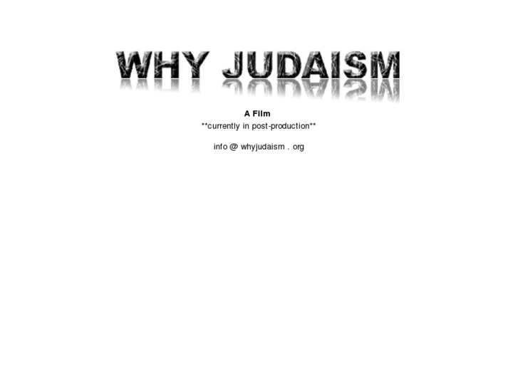 www.whyjudaism.com