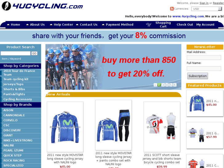 www.4ucycling.com