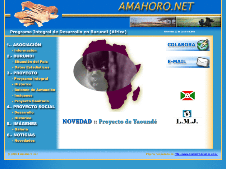 www.amahoro.net