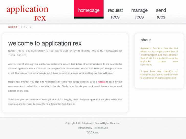 www.applicationrex.com