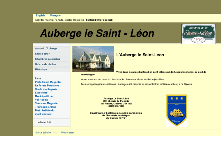 www.aubergesaintleon.com