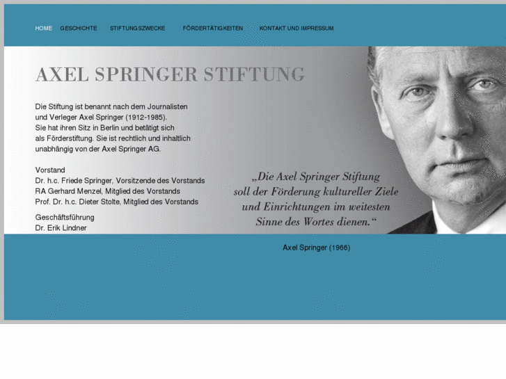 www.axel-springer-stiftung.com
