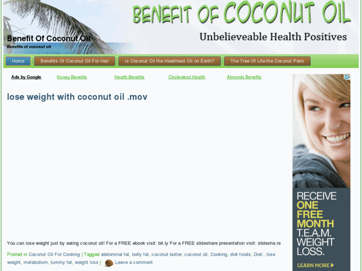 www.benefitofcoconutoil.com