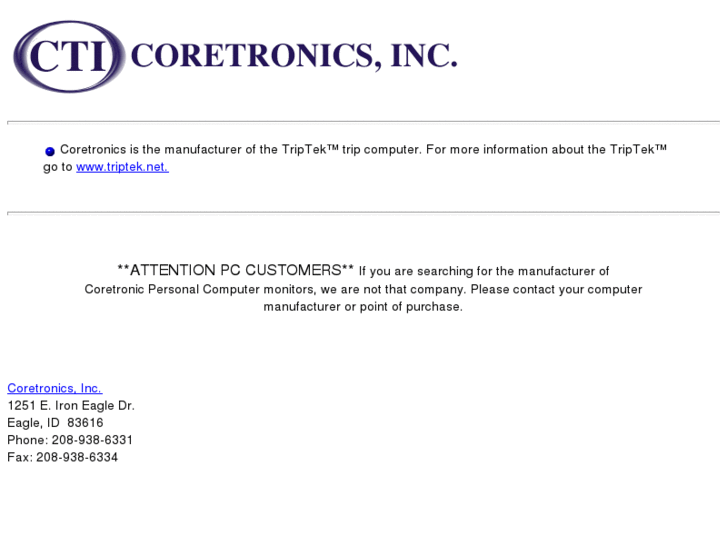 www.coretronics.com