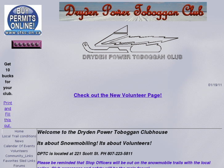 www.drydenpowertobogganclub.com