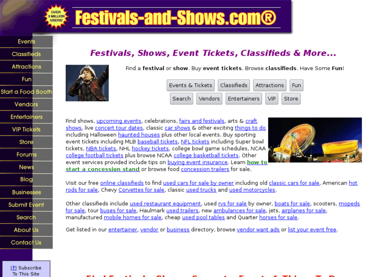 www.festivals-and-shows.com