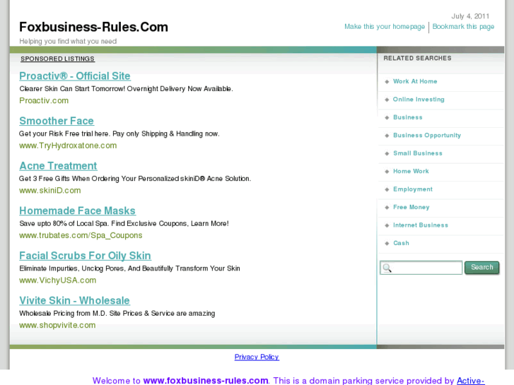 www.foxbusiness-rules.com