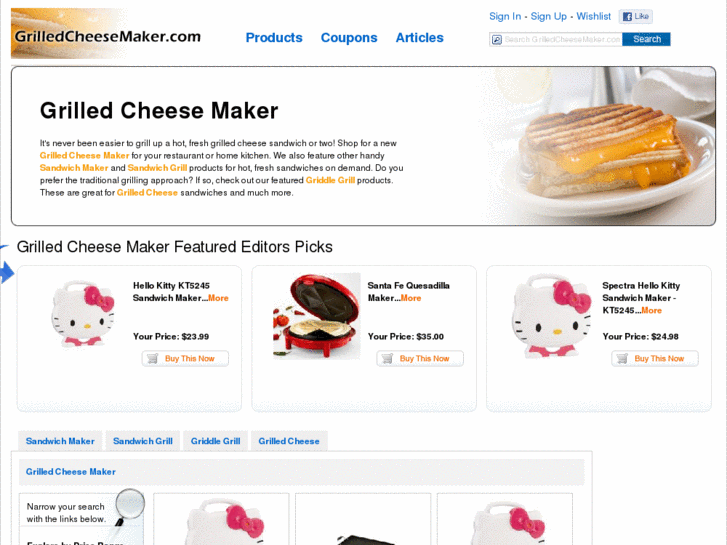 www.grilledcheesemaker.com