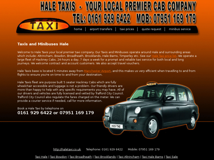 www.haletaxi.co.uk