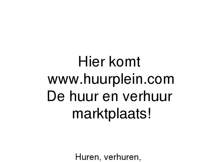 www.huurplein.com