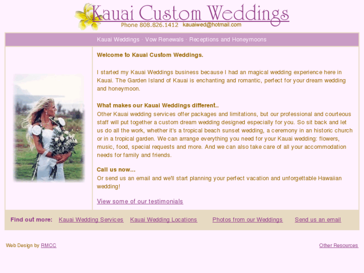 www.kauaicustomweddings.com