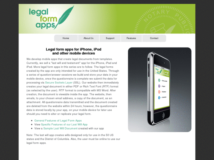 www.legalformapps.com