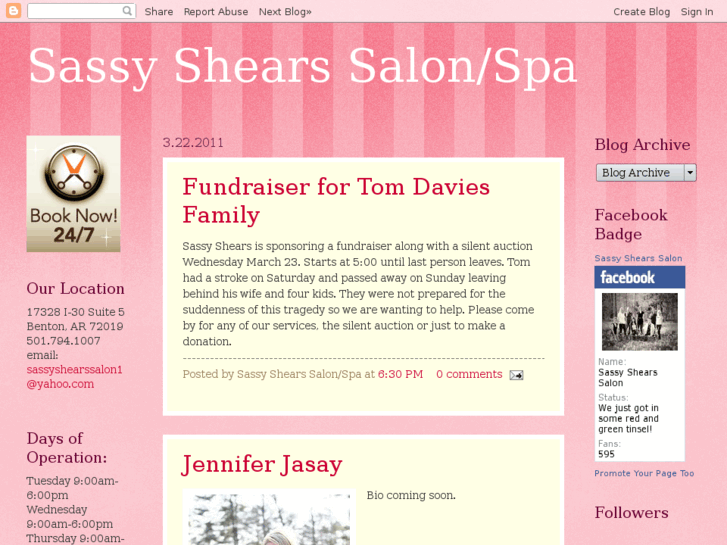 www.sassyshearssalon.com